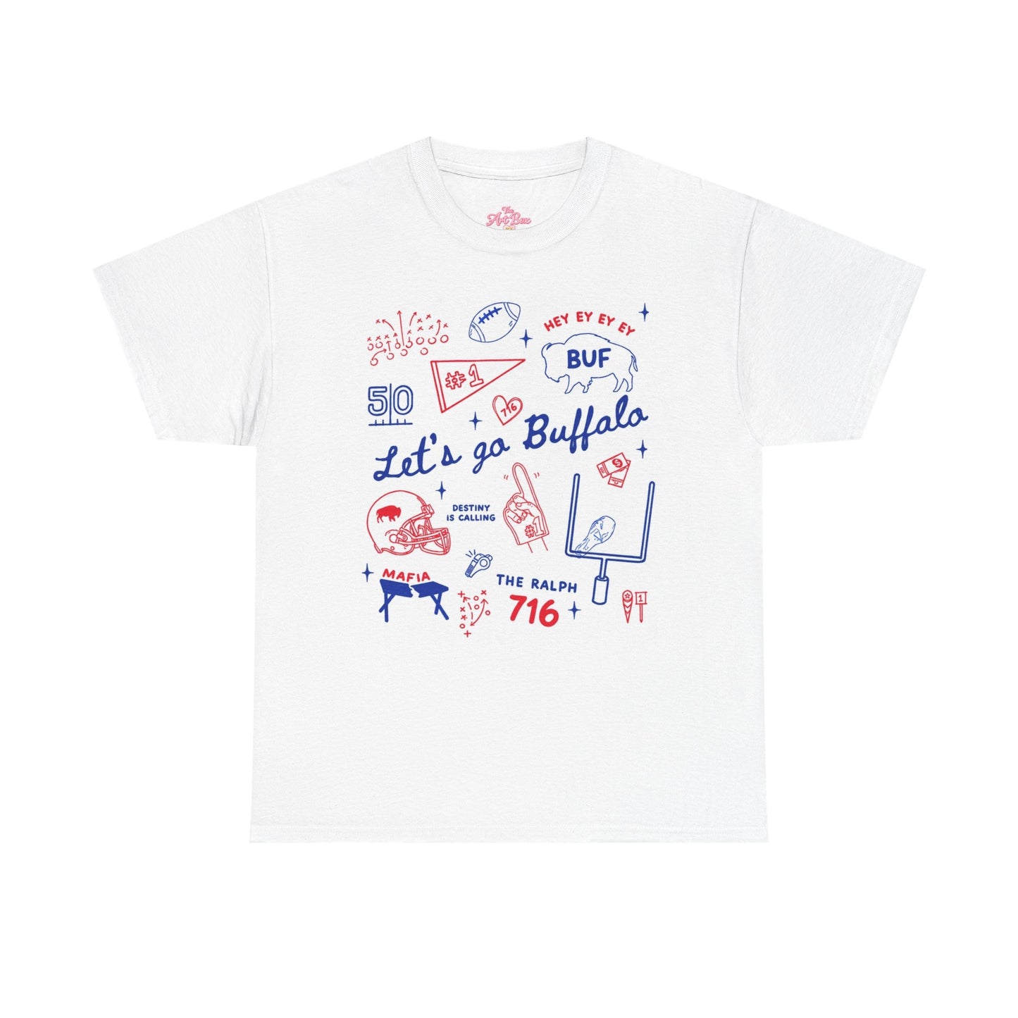 Let's Go Buffalo T-Shirt — Buffalo City Icons Graphic Tee
