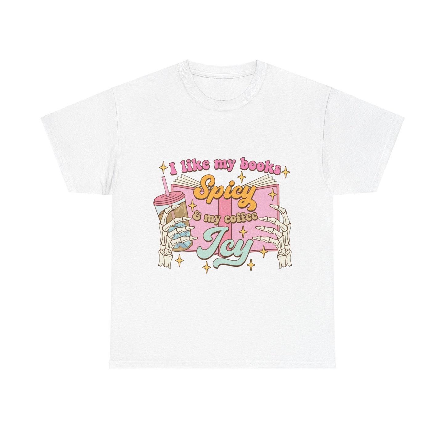 I Like My Books Spicy Cotton Tee