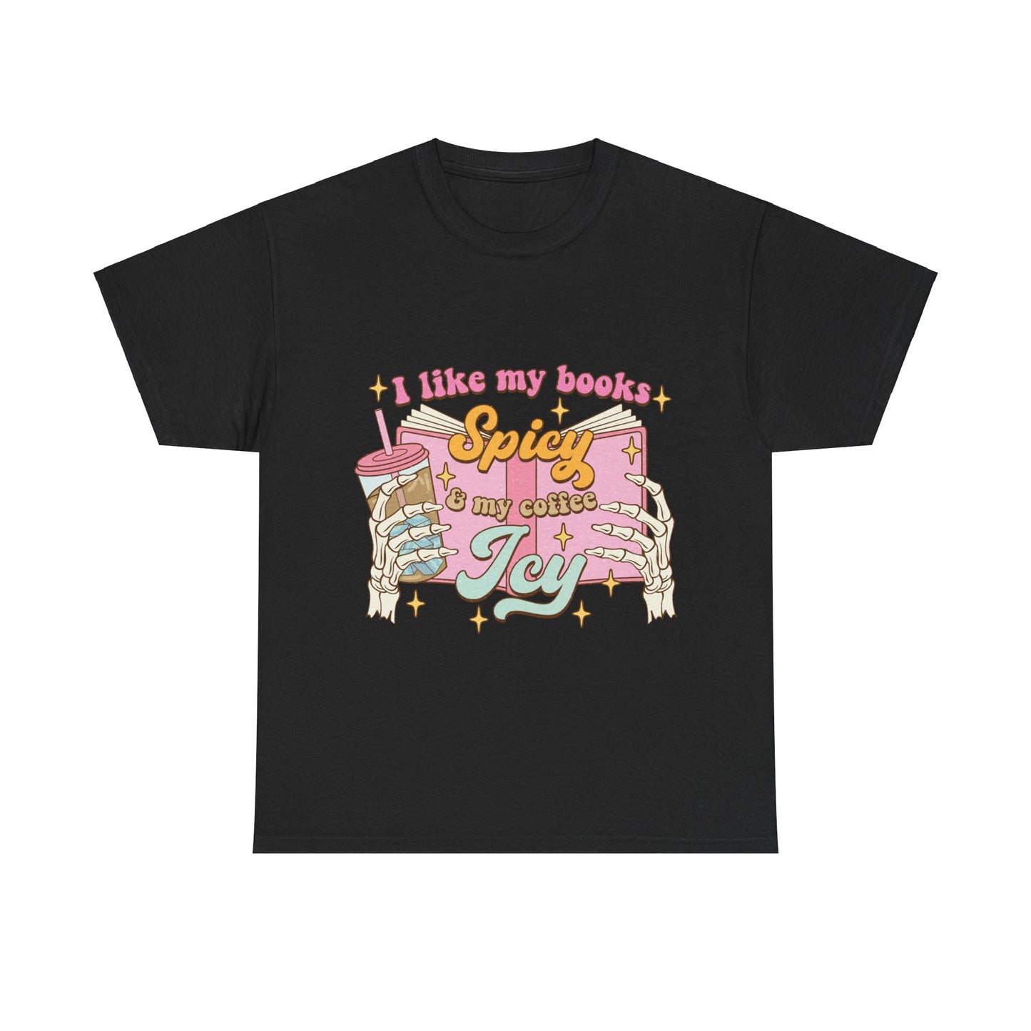 I Like My Books Spicy Cotton Tee